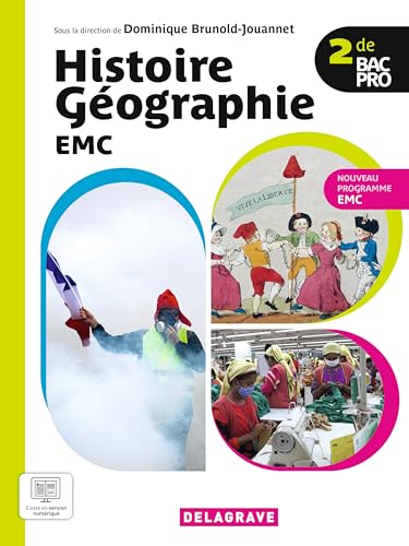 Histoire Géographie EMC 2de Bac Pro (2025) - Manuel élève von DELAGRAVE