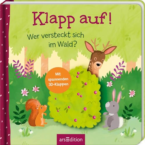 Klapp auf! Wer versteckt sich im Wald?: Mit spannenden 3D-Klappen | Erster Entdeckerspaß für Kinder ab 18 Monaten Klapp auf! Wer versteckt sich im Wald?: Mit spannenden 3D-Klappen | Erster Entdeckerspaß für Kinder ab 18 Monaten
