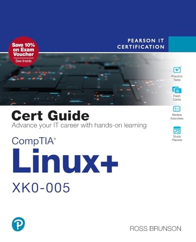 CompTIA Linux+ XK0-005 Cert Guide (Cert Guides)