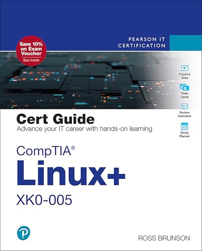 CompTIA Linux+ XK0-005 Cert Guide (Cert Guides) von Pearson It Certification