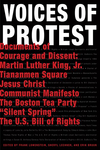 Voices of Protest!: Documents of Courage and Dissent