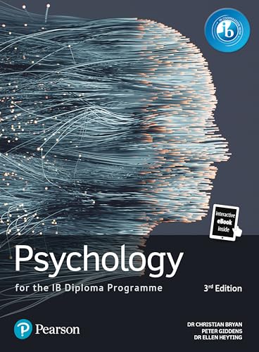 Pearson Psychology for the IB Diploma Programme 3rd edition von Pearson Education Limited