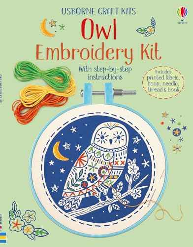 Embroidery Kit: Owl Embroidery Kit: Owl von Usborne GB