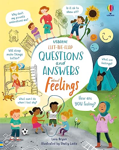 Lift-the-Flap Questions and Answers About Feelings von Usborne