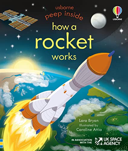 Peep Inside How a Rocket Works von Usborne