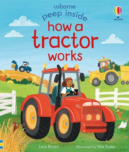 Peep Inside How a Tractor Works von Usborne Publishing Ltd
