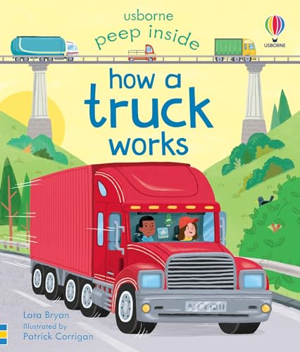 Peep Inside How a Truck Works von Usborne GB
