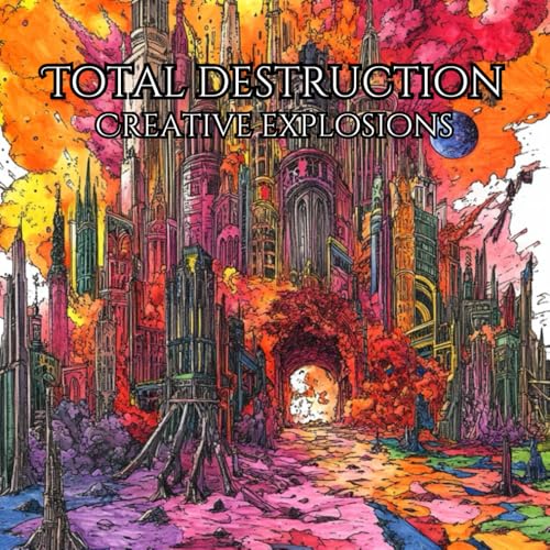 Total Destruction: Adult coloring book for Mind Clarity: Ignite your Imagination and Creativity von Independently published