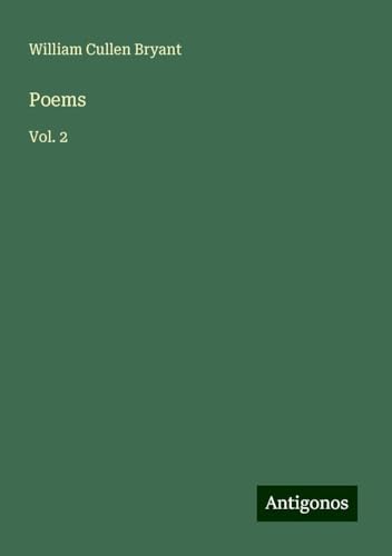 Poems: Vol. 2 Poems: Vol. 2 von Antigonos Verlag