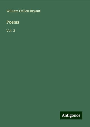 Poems: Vol. 2 Poems: Vol. 2 von Antigonos Verlag