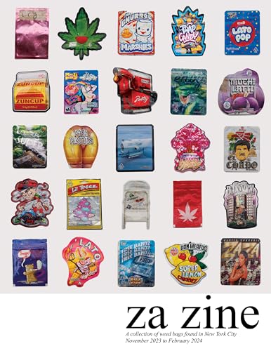 Za Zine: A Collection of Weed Bags Found in New York City November 2023 to February 2024 von Blurring Books