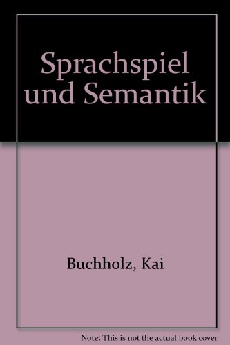 Sprachspiel und Semantik von Brill | Fink