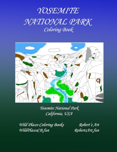 Yosemite National Park Coloring Book