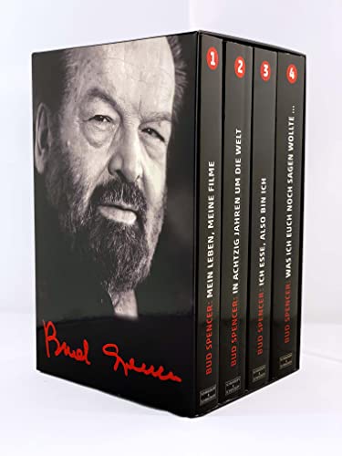 BUD SPENCER: Alle vier Bud-Spencer-Paperbacks im Schuber: Mein Leben, meine Filme; In achtzig Jahren um die Welt; Ich esse, also bin ich; Was ich Euch noch sagen wollte ... von Schwarzkopf & Schwarzkopf