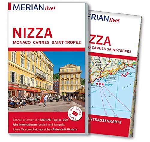MERIAN live! Reiseführer Nizza Monaco Cannes Saint-Tropez: Mit Extra-Karte zum Herausnehmen