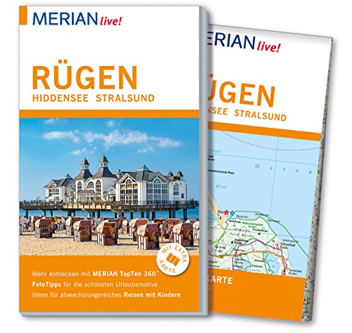 MERIAN live! Reiseführer Rügen Hiddensee Stralsund: Mit Extra-Karte zum Herausnehmen