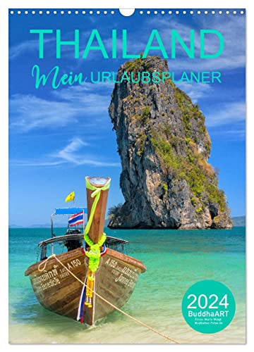 THAILAND - Mein Urlaubsplaner (Wandkalender 2024 DIN A3 hoch), CALVENDO Monatskalender
