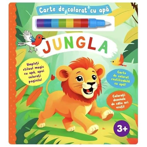 Jungla. Carte De Colorat Cu Apa (Buddy) von Flamingo Gd