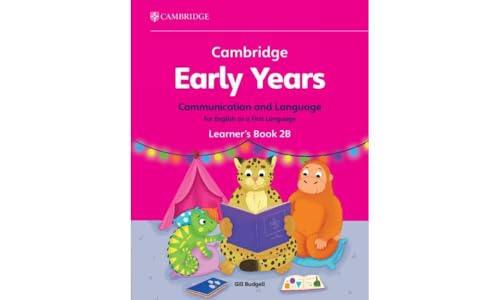 Cambridge Early Years Communication and Language for English As a First Language Learner's Book: Early Years International (Cambridge Early Years, 2) von Cambridge University Press