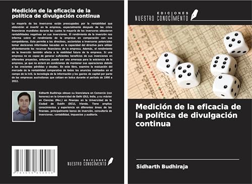 Medición de la eficacia de la política de divulgación continua von Ediciones Nuestro Conocimiento