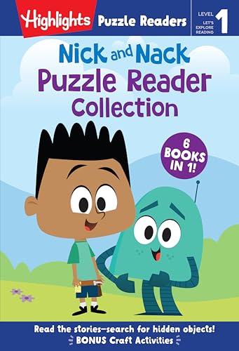 Nick and Nack Puzzle Reader Collection: Level 1 6-In-1 Beginner Story Collection for Kids Learning to Read, Practice New Reading Skills and Sight Words with Fun Puzzles (Highlights Puzzle Readers) von Highlights Press