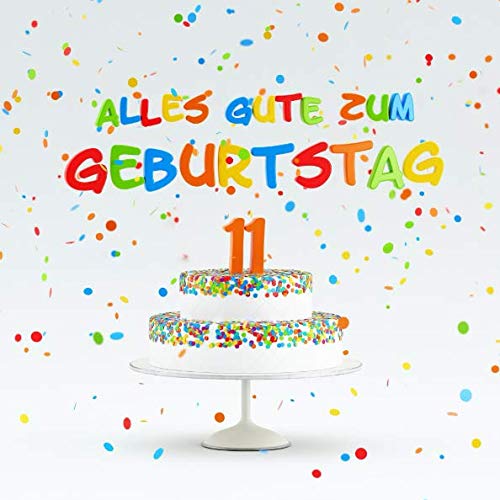Alles Gute Zum Geburtstag: Kindergeburtstag Gästebuch zum Eintragen - 11. Geburtstag