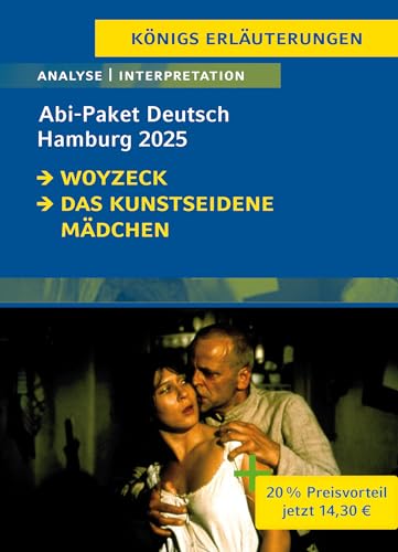 Abitur Hamburg 2025 Deutsch - Paket: Ein Bundle mit allen Lektürehilfen zur Abiturprüfung: Woyzeck, Das kunstseidene Mädchen (Königs Erläuterungen)
