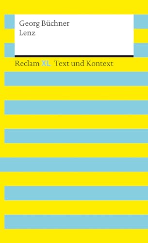 Lenz. Textausgabe mit Kommentar und Materialien: Reclam XL – Text und Kontext von Reclam, Philipp, jun. GmbH, Verlag