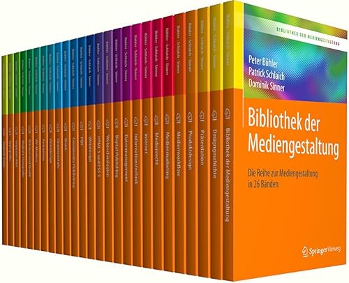 Bibliothek der Mediengestaltung: Die Reihe zur Mediengestaltung in 26 Bänden