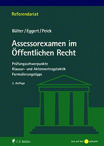 Assessorexamen im Öffentlichen Recht: Prüfungsschwerpunkte, Klausur- und Aktenvortragstaktik, Formulierungstipps (Referendariat)