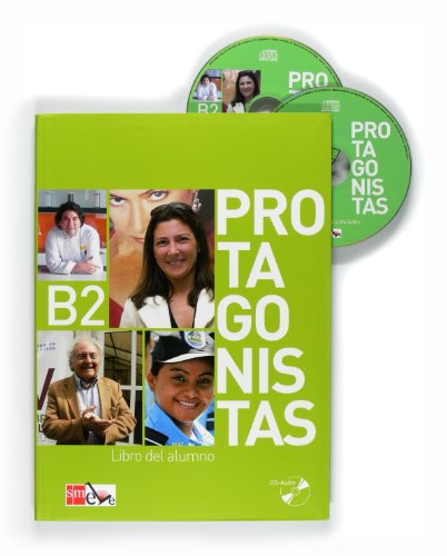 Protagonistas internacional B2: Libro del alumno + cuaderno de actividades + audio CDs (2) - B2