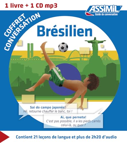 Coffret conversation brésilien (guide +1CD): Coffret Conversation Bresilien