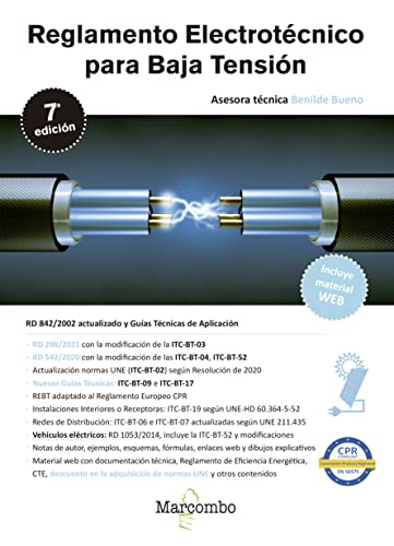 Reglamento Electrotécnico para Baja Tensión 7.ª edición (REBT) von Marcombo