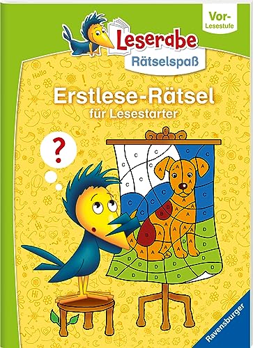 Ravensburger Leserabe Rätselspaß - Erstlese-Rätsel für Lesestarter - Vor-Lesestufe, Rätselbuch ab 5 Jahre Ravensburger Leserabe Rätselspaß - Erstlese-Rätsel für Lesestarter - Vor-Lesestufe, Rätselbuch ab 5 Jahre