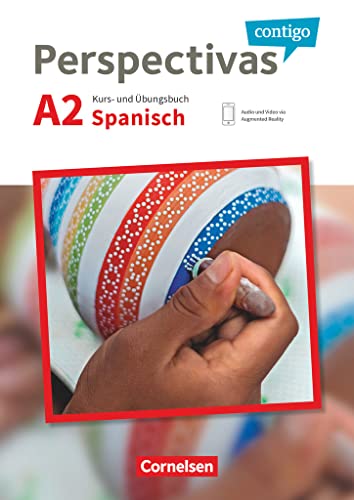 Perspectivas contigo - Spanisch für Erwachsene - A2: Kurs- und Übungsbuch mit Vokabeltaschenbuch - Inklusive E-Book und PagePlayer-App sowie Lösungen als Download