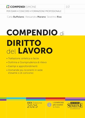 Compendio di diritto del lavoro. Nuova ediz. Compendio di diritto del lavoro. Nuova ediz. von Edizioni Giuridiche Simone