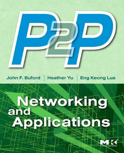 P2P Networking and Applications (Morgan Kaufmann Series in Networking (Hardcover)) von Morgan Kaufmann