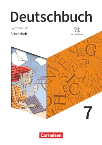Deutschbuch Gymnasium - Zu den Ausgaben: Neue Allgemeine Ausgabe und Niedersachsen – Neue Ausgabe - 7. Schuljahr: Arbeitsheft mit Lösungen von Cornelsen Verlag GmbH