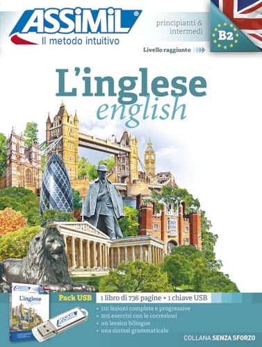 L'Inglese (book & 1 cle USB): Methode d'anglais pour Italiens (Senza sforzo) von Assimil