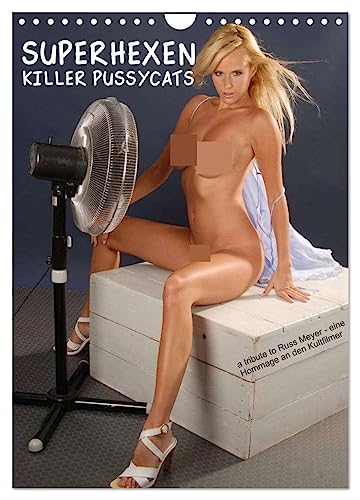 SUPERHEXEN - Killer Pussycats (Wandkalender 2024 DIN A4 hoch), CALVENDO Monatskalender von CALVENDO