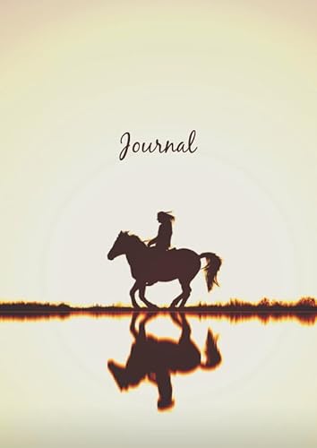 Dot Grid Journal A4 Notizbuch: Blanko Heft Für Bullet Journaling | Dotted Notebook | 110 Punktraster Seiten | Pferd und Reiter von Independently published