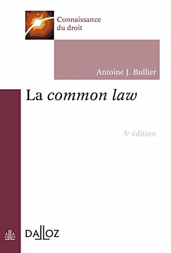 La common law 5ed von DALLOZ