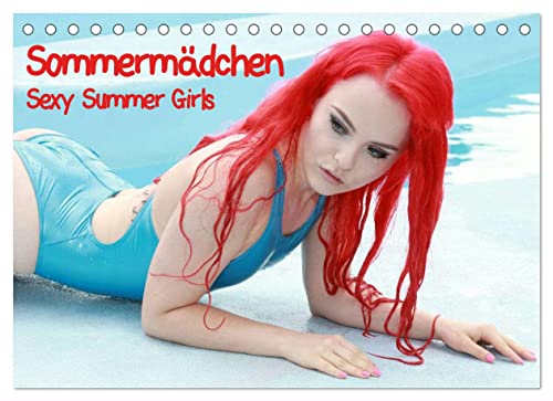Sommermädchen - Sexy Summer Girls (Tischkalender 2023 DIN A5 quer): Jeden Monat Sommer - mit diesen Models garantiert... (Monatskalender, 14 Seiten ) (CALVENDO Erotik) von CALVENDO