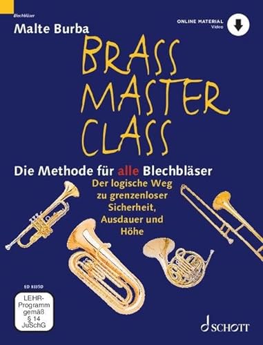 Brass Master Class: Die Methode für alle Blechbläser. Blechblas-Instrumente. von SCHOTT MUSIC GmbH & Co KG, Mainz