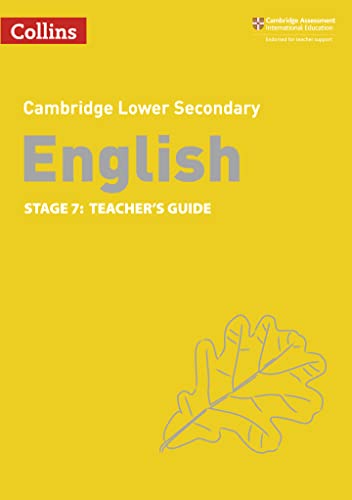 Lower Secondary English Teacher's Guide: Stage 7 (Collins Cambridge Lower Secondary English) von Collins