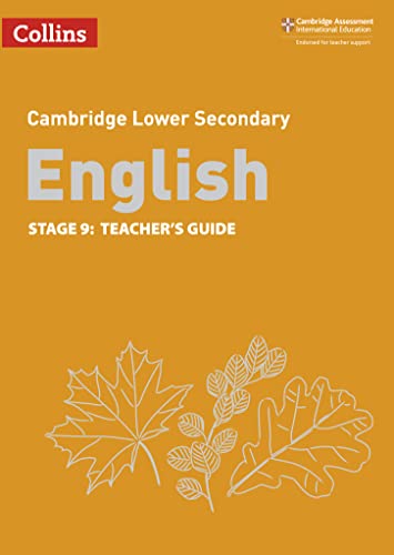 Lower Secondary English Teacher's Guide: Stage 9 (Collins Cambridge Lower Secondary English)