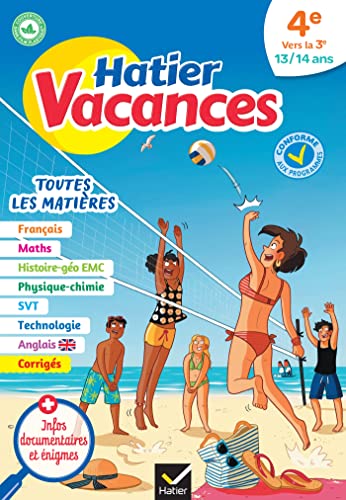 Cahier de vacances 2024 de la 4e vers la 3e: pour réviser son année dans toutes les matières von HATIER