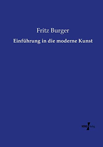 Einführung in die moderne Kunst von Vero Verlag