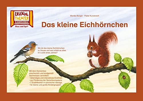 Kamishibai: Das kleine Eichhörnchen: 7 Bildkarten für das Erzähltheater von Hase und Igel Verlag GmbH