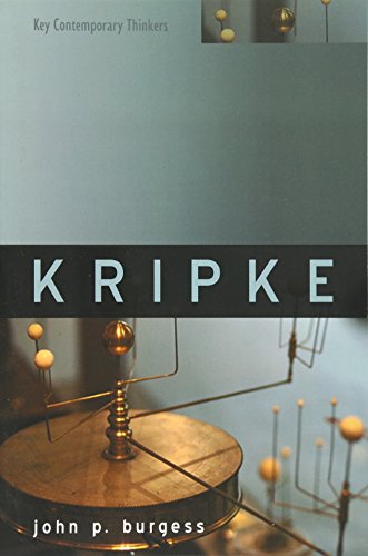 Kripke (Key Contemporary Thinkers, Band 31)